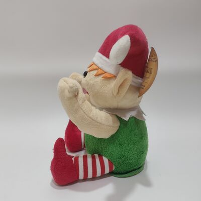 Peekaboo Elf with Music and Moving Arms