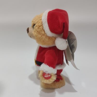 Singing & Walking Christmas Bear with Music and Motion