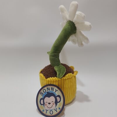 Recording and Rolling Daisy Plush Toy