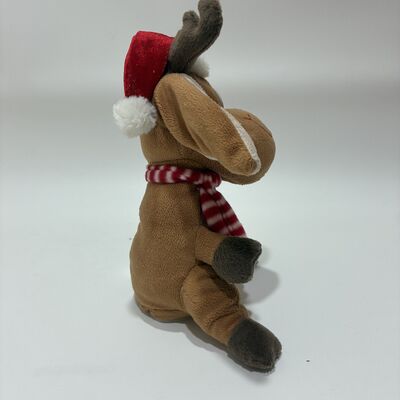 Christmas Shaking Ears Reminder Plush Toy with Music