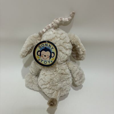 Custom Plush Rabbit Infant Music Box Soft Baby Sleep Soother Plush Toy