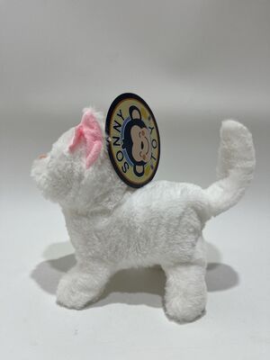 Custom Design Stuffed Animal Cute Cute Walking Cat Elecreonic Plush Toy