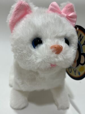 Custom Design Stuffed Animal Cute Cute Walking Cat Elecreonic Plush Toy