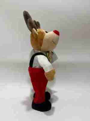 Singing & Dancing Christmas Deer Plush Toy With Music