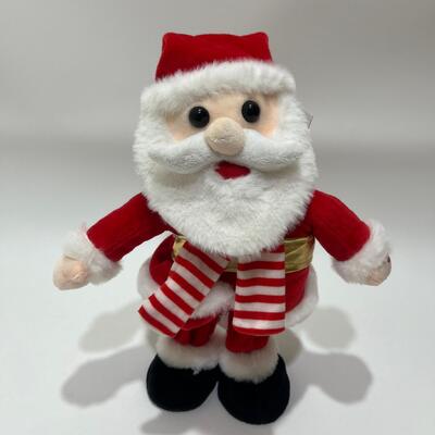 Singing & Dancing Christmas Santa Plush Toy With Music
