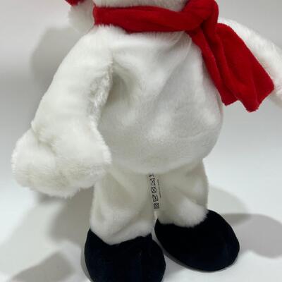 Singing & Dancing Christmas Snow Man Plush Toy With Music
