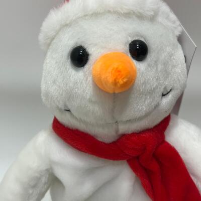 Singing & Dancing Christmas Snowman Plush Toy With Music