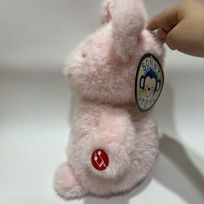 Breathing Light Sleep Soothing Pig Plush Toy Pink Closed-Eye Cute Pig Pillow Baby Sleep Aid
