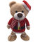 33cm 13 Inch Christmas Plush Toys Teddy Bears Bulk With Choke
