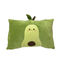 Rectangular 0.5m Plush Pillow Cushion Green Avocado Pillow Pp Cotton