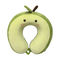 0.3m 11.81in U Shaped Pillow For Neck Pain Large Avocado Stuffed Animal Girlfriend Gift