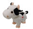 0.22m 8.66in Plush Cute Cow Stuffed Animal Singing Dancing Function