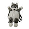 17.72in 45cm Dog Toy Backpack Memorial Gift Realistic Dog Stuffed Animals