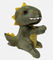 Node Head Plush Speaking Dinosaur Green Color With 100% PP Cotton Inside