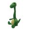 35cm Green Dinosaur Plush Toy Recording &amp; Speaking While Twisting Neck