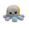 PP Cotton Tie Dye Reversible Octopus 10cm With Music Box