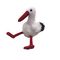 Repeating Recording Plush Toy Moving White Stork