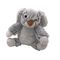 Grey Recording Plush Toy Repeating Speaking Rabbit 100% PP Cotton Inside