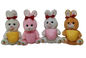 PP Small Valentine'S 4 CLR Rabbits With Basket