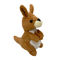22Cm Brown Recording Plush Toy Talking Back Kangaroo Animation Toys