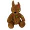 Baby Brown Cute Fuzzy Plush Kangaroo Toy 30 Cm With LED Lights And Lullaby