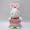 32CM Lovely Standing Animal Rabbit Plush Toy For Children