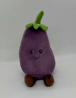 Purple Eggplant Recording Plush Toy Made of Plush Material and 100% PP Cotton