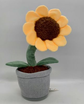 Sunflower Recording Plush Toy Made of Plush Material and 100% PP Cotton